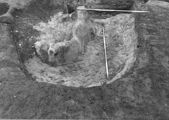 Excavation photograph : f728 and 816 fully excavated, from E.