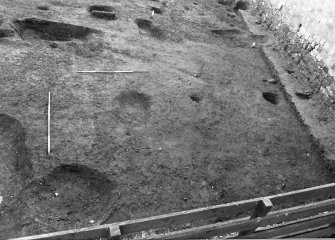 Excavation photograph : SW corner of site after removal of f400.