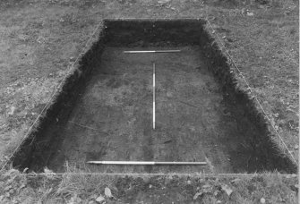 Excavation photograph : trial trench 2 - from S.