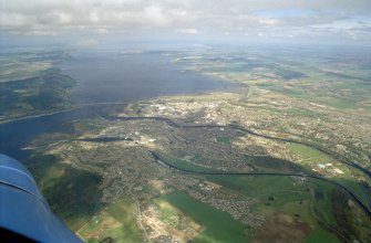 Aerial view of Inverness, looking NE.