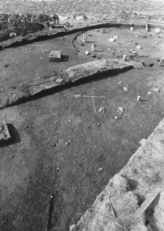 Excavation photograph. Shots from tower to east of site showing newly opened area. Sites 4 and 5.