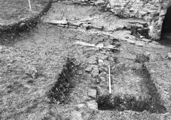 Excavation photograph : trench A, from N.