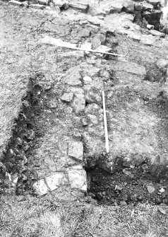 Excavation photograph : trench A, from N.