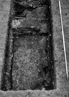 Newark Castle
Frame 31 - Trench F fully excavated - from north