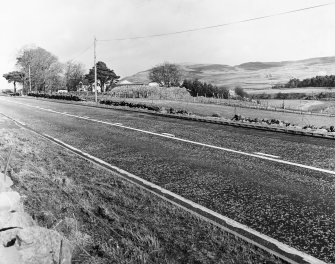 Roberton, motte: view from SW
C Tabraham, 1979