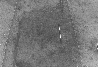 Excavation photograph : area 3 - f3090, pit, pre ex detail, from S.