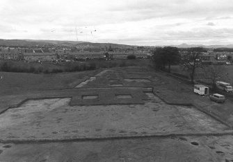 Excavation photograph : site from boom.