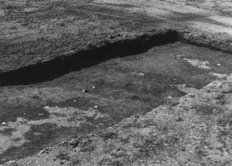 Excavation photograph : area 3/4A, f4000, enclosure, N arm, from N.