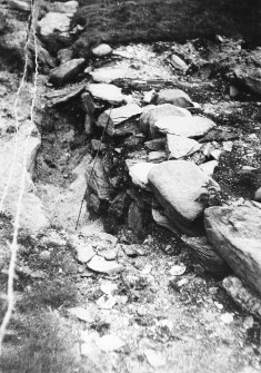 Photograph taken during excavation.