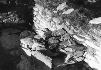 Photograph taken during excavation. Altar from SW.
