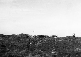 Photograph taken during excavation. General shot.