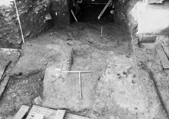 Excavation photograph: area X/H - general view of excavated area, from south.