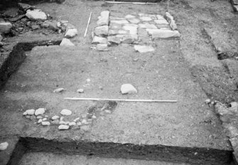 Dunfermline, Priory Lane, former Lauder Technical College, excavations.
Excavation photograph: trench 19 - view of trench nearing completion of excavation.