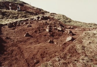 Area 1 House 8 & 9 pre-excavation, from E