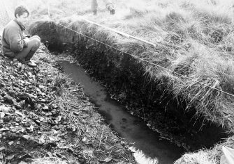 Excavation photograph from East Rhins Burnt Mounds project.