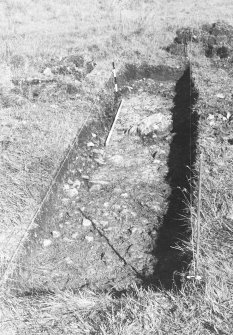 Excavation photograph from East Rhins Burnt Mounds project.