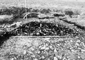 Excavation photograph from East Rhins Burnt Mounds project.