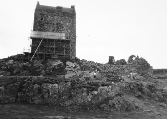 Excavation photograph - The site from the N