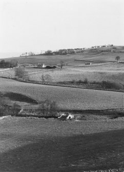 Excavation photograph : Langshaw and surrounding fields.