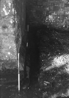 Yester, St Bathan's Chapel (Yester Chapel): Excavation photograph - Trench 2 - from S