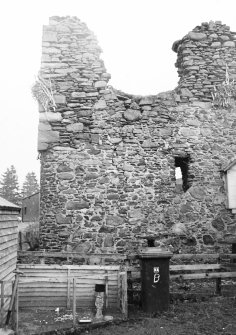 Excavation photgraph : Rhymer's Tower.