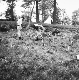 Excavations carried out in 1950 by Professor Stuart Piggott