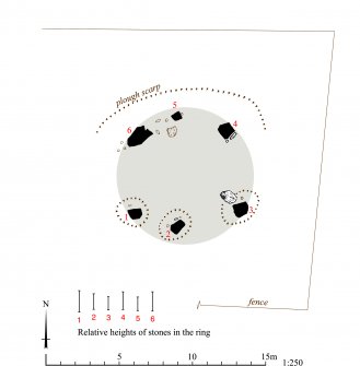 RCAHMS illustration: Backhill of Drachlaw (unpublished). 