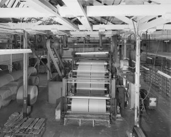 Tayburn Works, Dundee. Rear view of Calender.