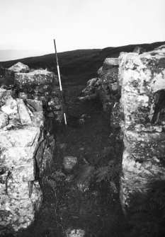Skye, Duirinish, Dun Fiadhairt
General view of entrance passage.