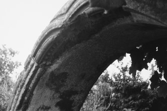 Detail of stone archway.