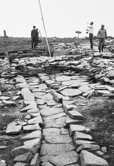 Westness; Norse farmstead: Kaland's excavation,