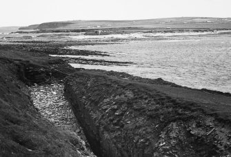 Building on the 'Peerie Brough'.  From NW (main island).