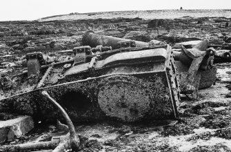 Engine block and shaft, taken by R Lamb