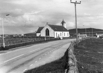 View of church from west