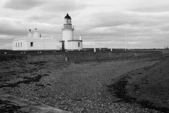 General view of Lighthouse and Lighthouse Keeper's Cottage
