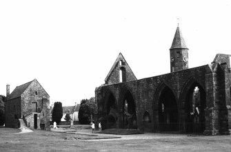 General view of remains of Cathedral and Chapter House