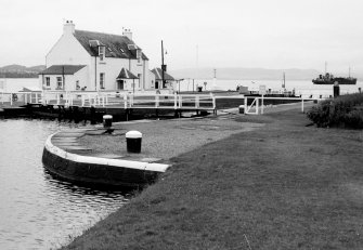 General view of Clachnaharry Sea Locks and Lock Keeper's House
