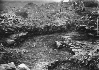 Excavation photograph. View of 'Cell'
