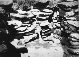 Excavation Photograph: Detail of stonework.