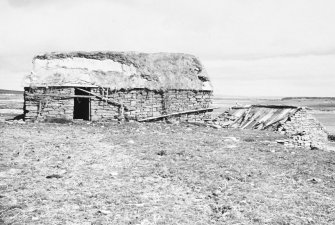 Outbuildings from Southwest.