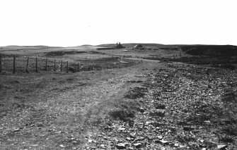 View looking SW along trackbed.