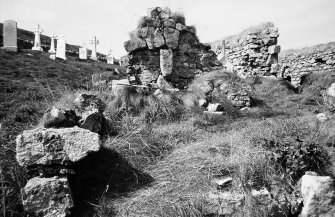 View of church from W.