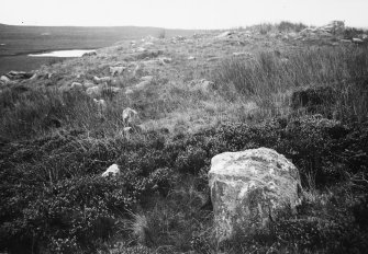 M.Harman  iN/3435-8 Sheiling - Stones from Chambered Cairn M.Harman 1974/5