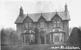 Copy of historic photograph showing Middleton