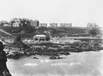 Copy of postcard showing general view.