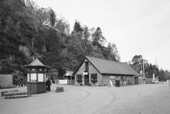 View of pier building from SE