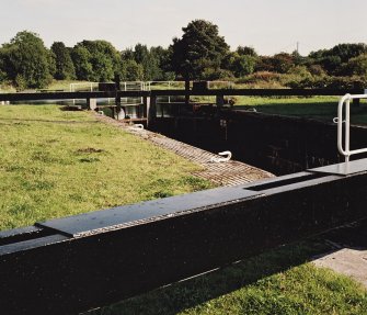 Lock chamber, view from WNW