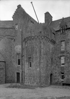 General view of south east tower, Fiddes Castle.