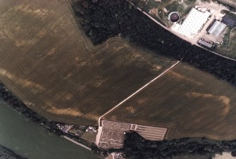 Bellie, Roman temporary camp: aerial photograph