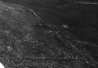 Tap o'Noth, vitrified fort: aerial view